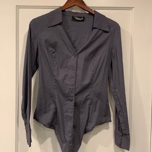 Enz’s NYC Grey Blouse Size M.